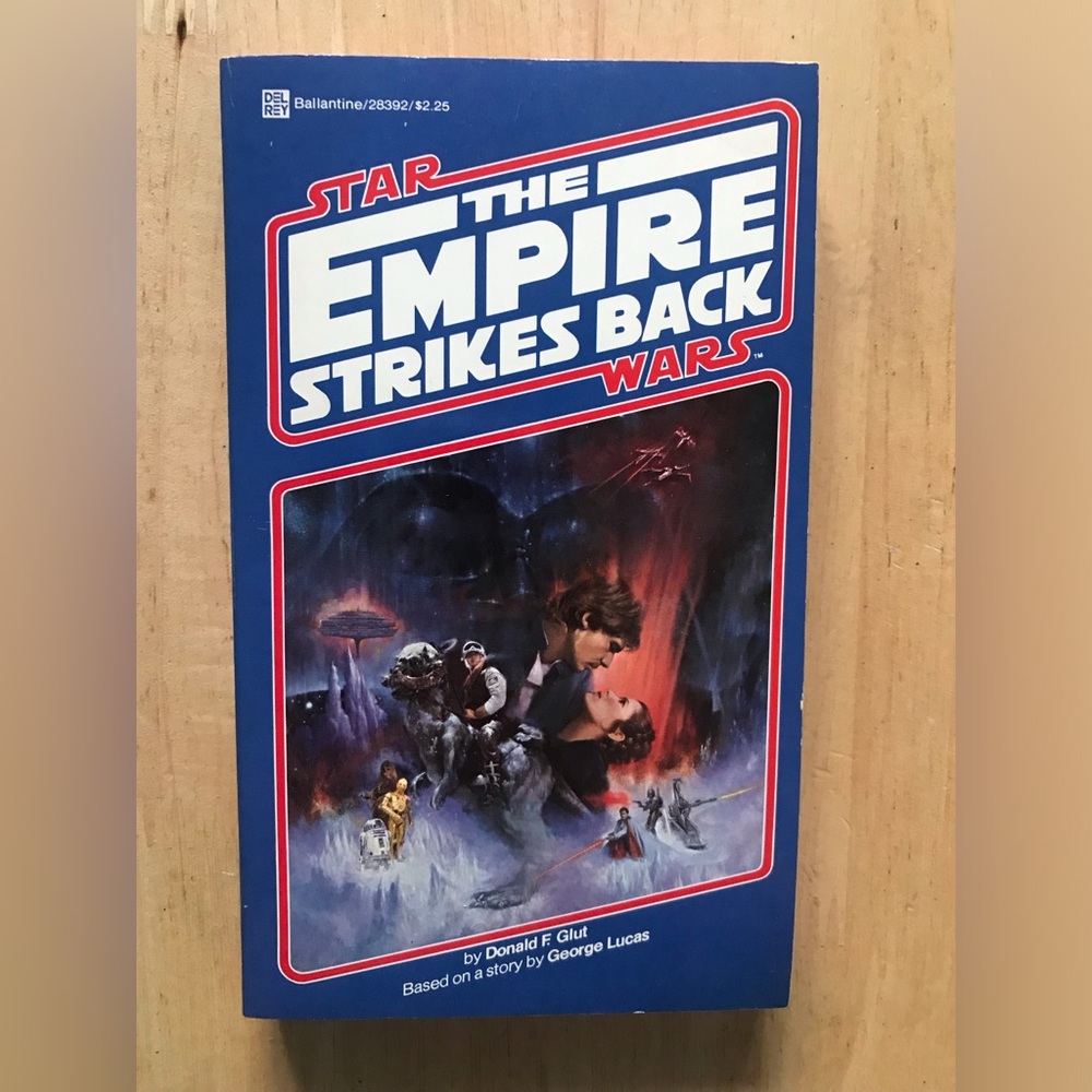 Star Wars: The Empire Strikes Back *first edition 1980 Paperback Book* Lucasfilm